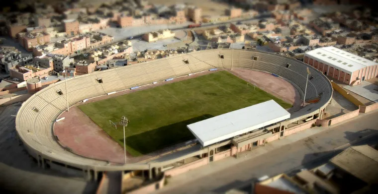 Стадион «Stade Sheikh Mohamed Laghdaf»