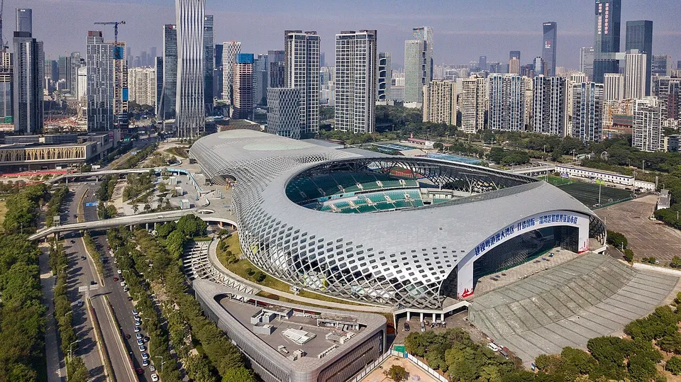 Теннисный комплекс «Shenzhen Bay Sports Center»