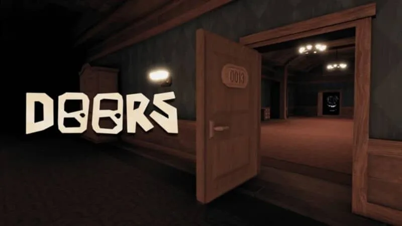 Заставка в игре Роблокс Doors