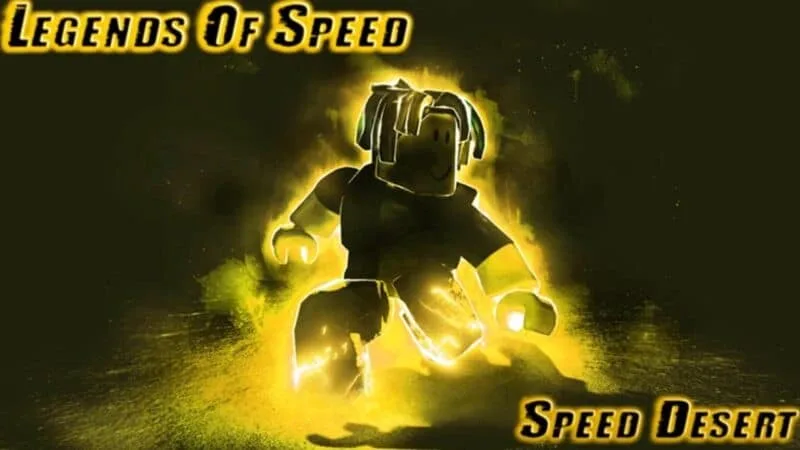 Заставка в игре Роблокс Legends of Speed