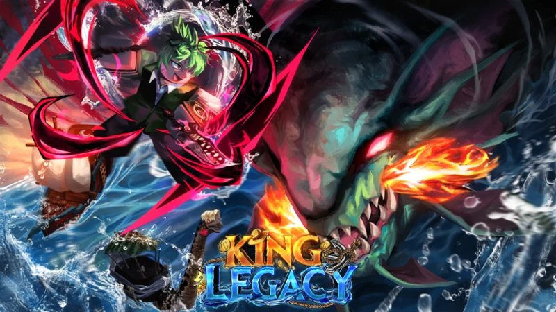 Заставка в игре Роблокс King Legacy