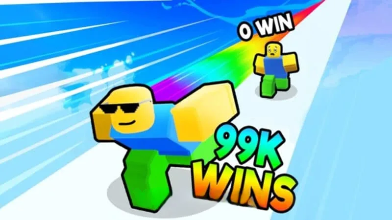Заставка в игре Роблокс Race Clicker