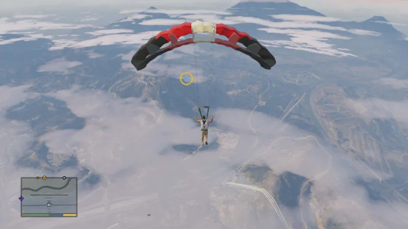 GTA 5 парашют