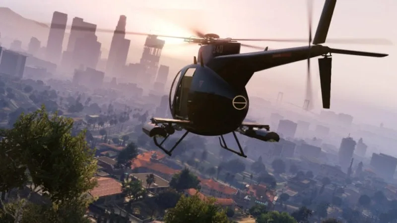 GTA 5 вертолет